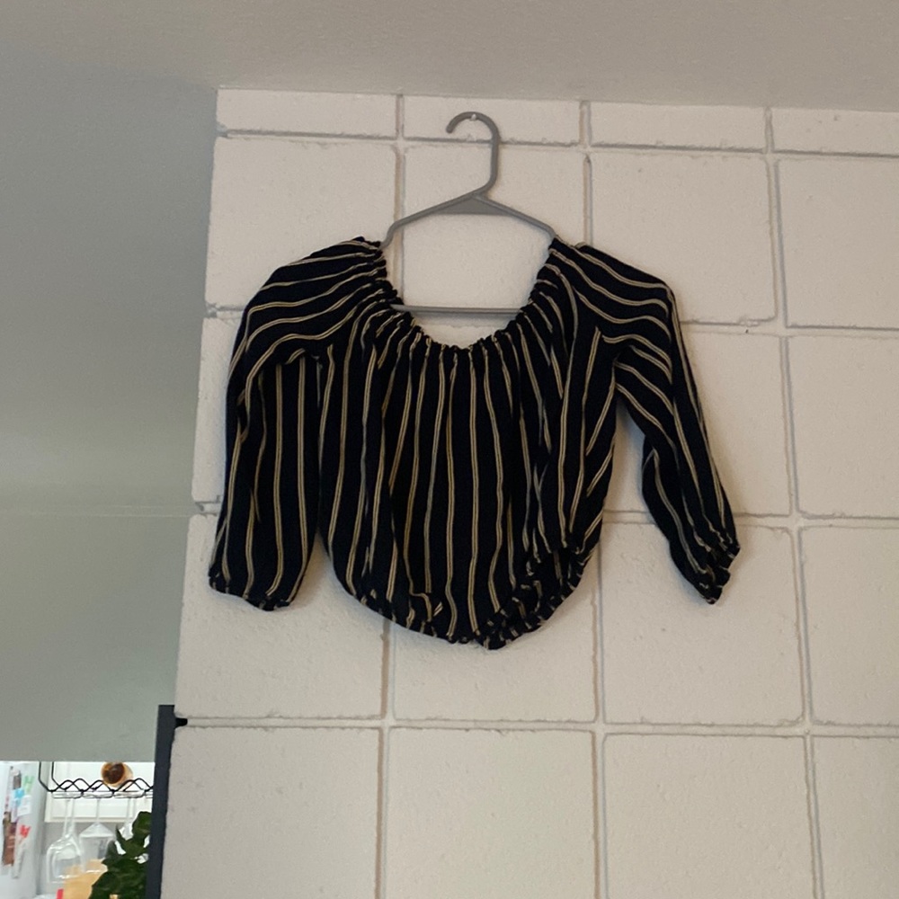 Off The Shoulder Crop Top